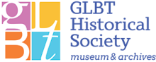 Logo for the GLBT Historical Society Museum and Archives