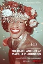 Poster for "The Death and Life of Marsha P. Johnson" film