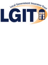 LGIT logo with an illustration of a door and the words Local Government Insurance Trust