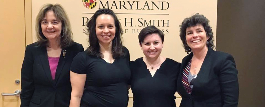 Bierbaum, Vogel with UMD professors